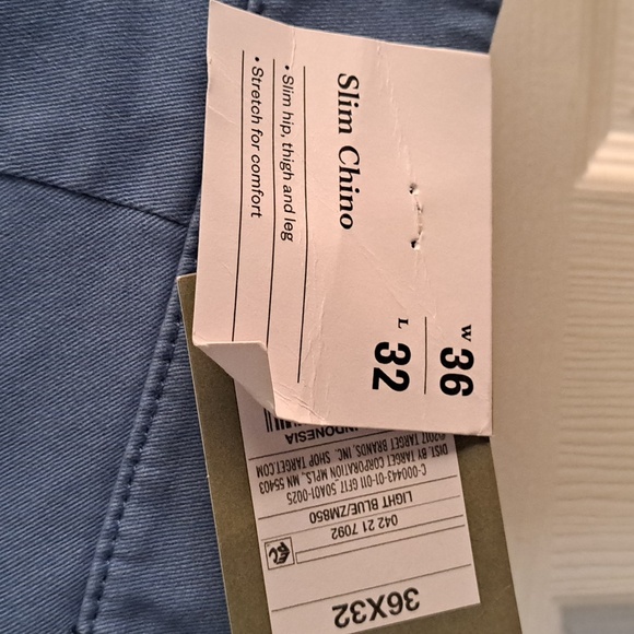 Goodfellow & Co Blue Chinos - Picture 3 of 4